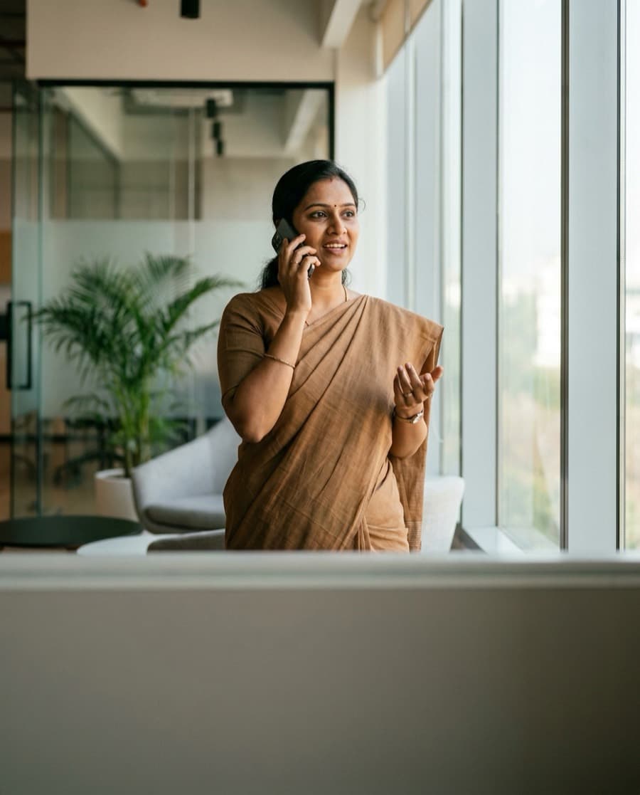 Swathi, mid-call, Coastal Andhra.