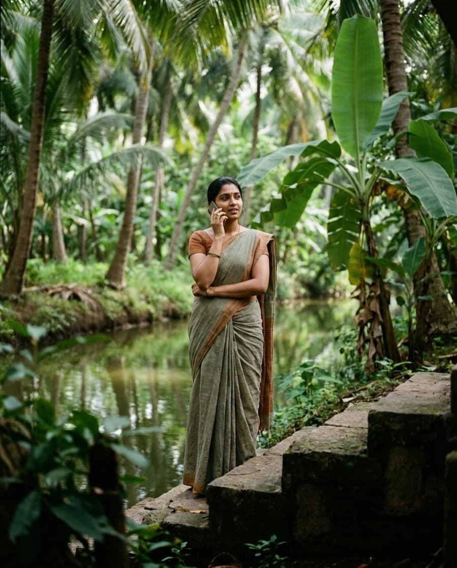 Bhavani, mid-call, East Godavari.