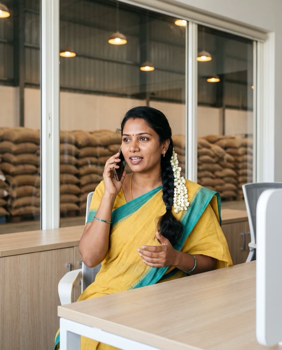 Sirisha, mid-call, Guntur / Krishna.